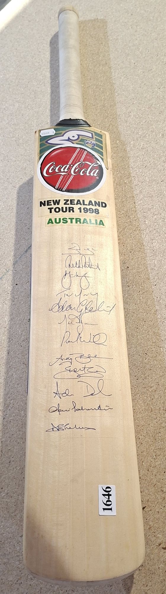 C.1998 New Zealand Tour Bat