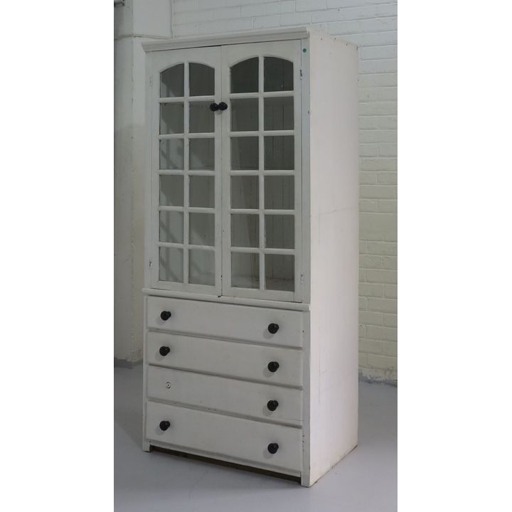 PAINTED KITCHEN CABINET