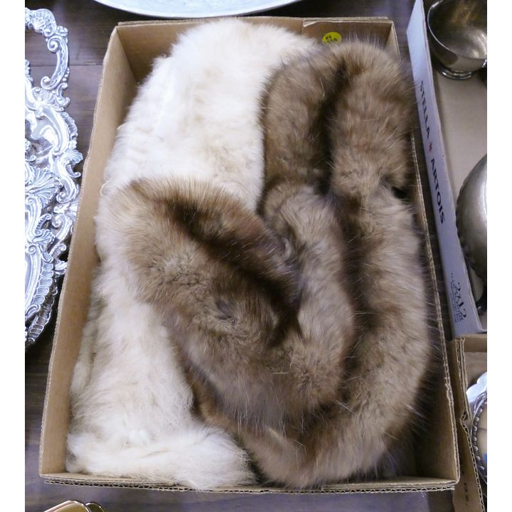 Box Vintage Mink Stoles