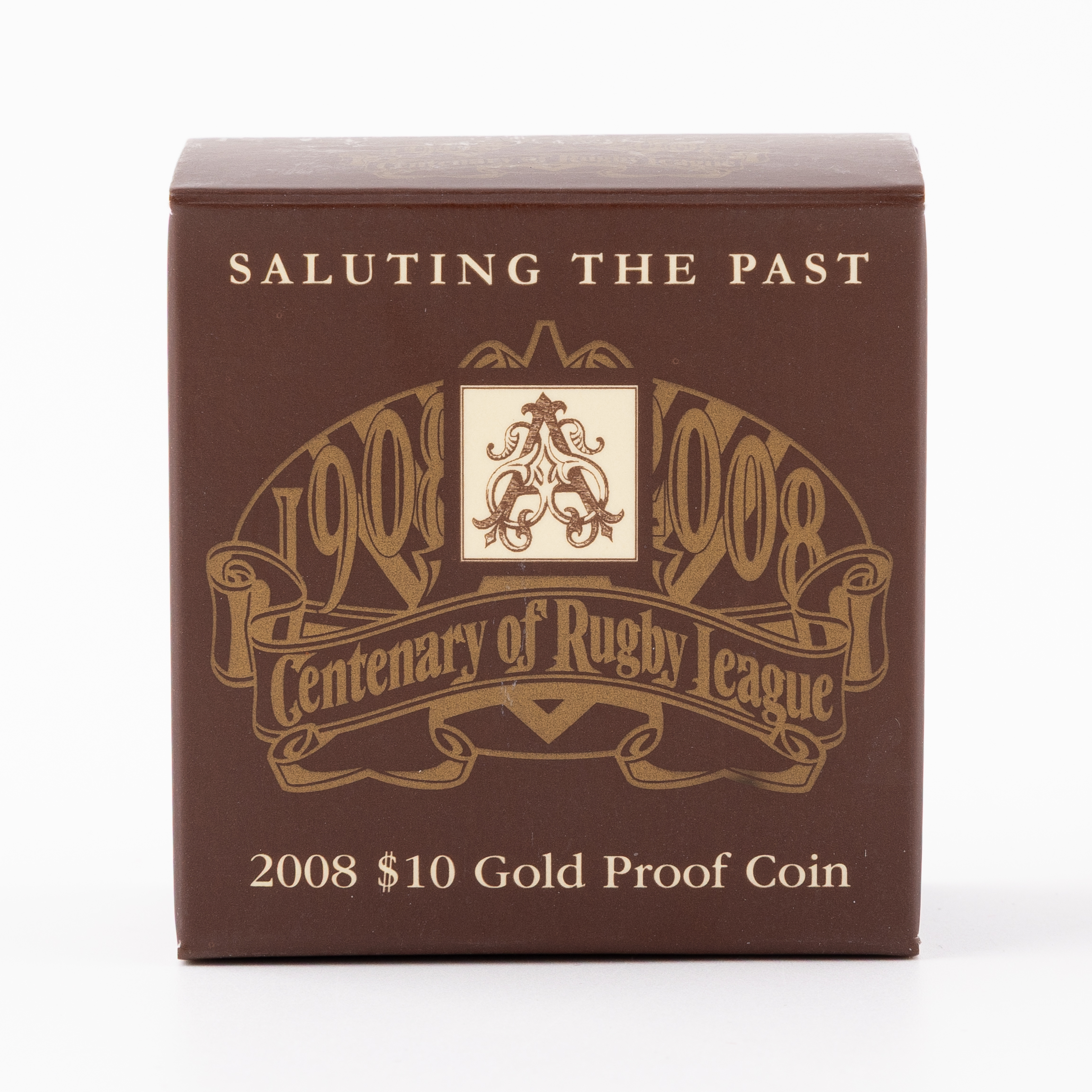 Elizabeth II, RAM - Saluting the Past, Centenary of Rugby League, Ten Dollars, 2008, FDC