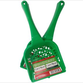 Litter Scoop Bundle 2 s (Green) - Ideal for Cat s Best Original Litter -- 51743/1818 AS B3 (S3)