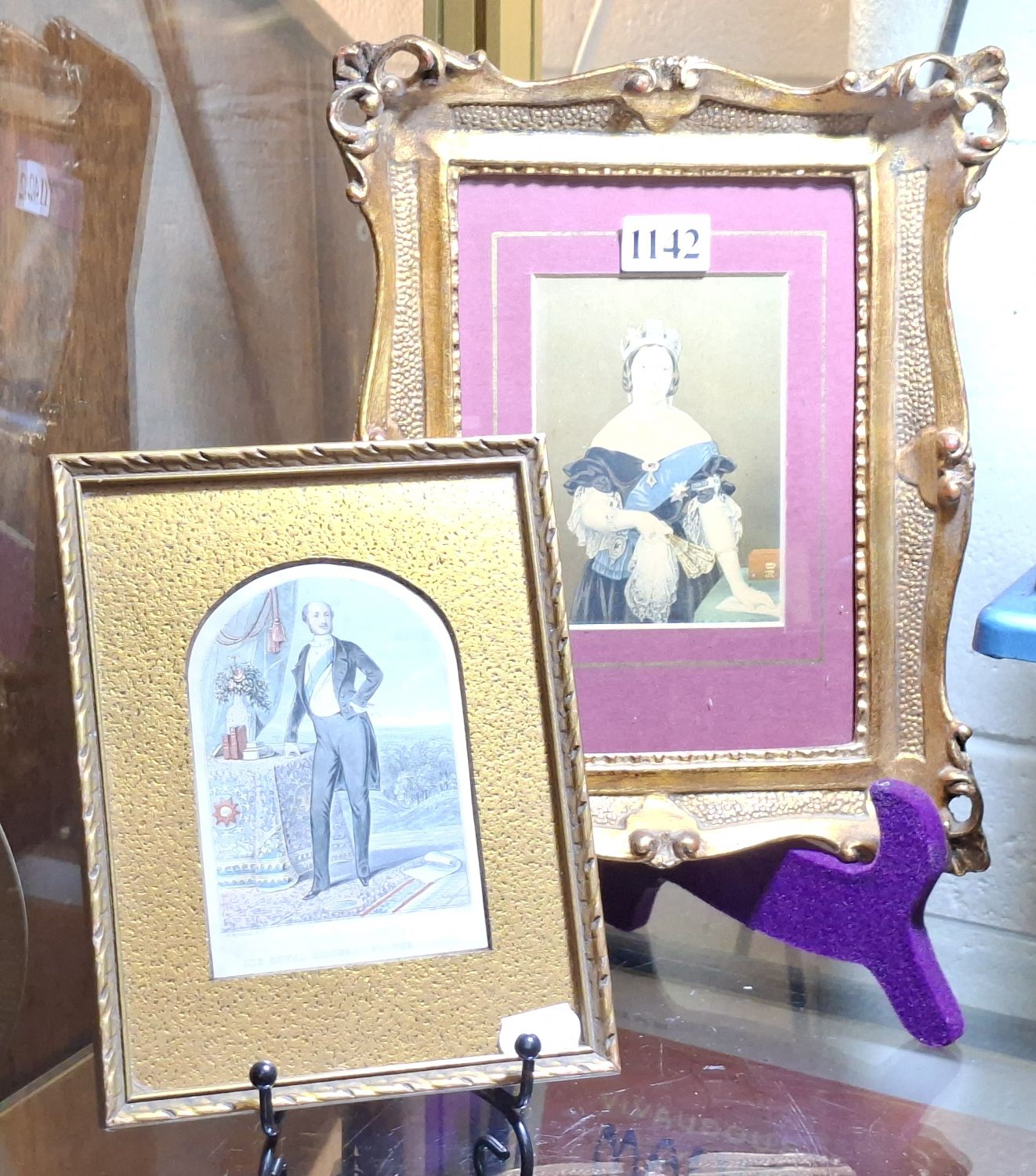 TWO FRAMED ROYALIST IMAGES