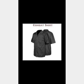 SECURITY COMBAT SHIRT 80/20 POLYCOTTON - LARGE - 51818/10033
