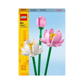 LEGO Icons Lotus Flowers 40647 Building Blocks Toy Set: Flowers Botanical Collection (220 Pieces) | 51743/10006 AS B2 (S1)