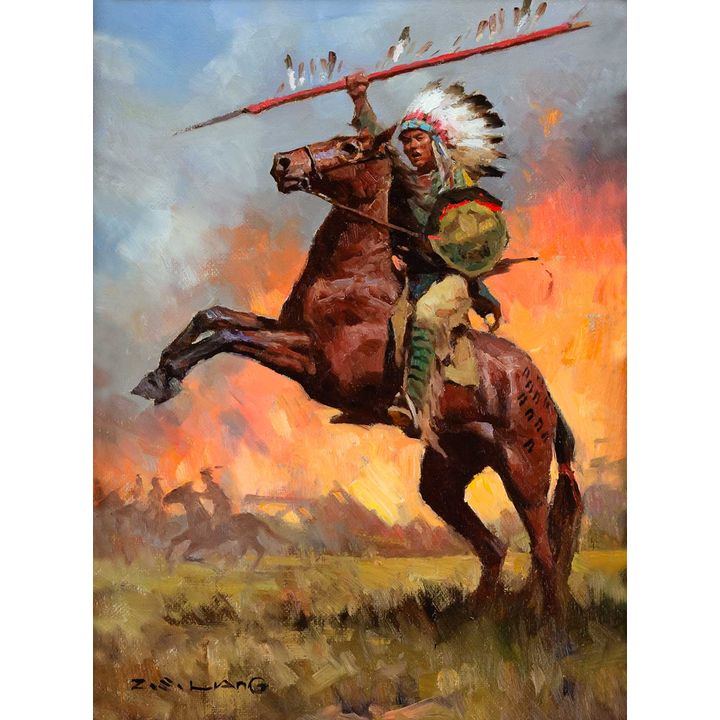 Z.S. Liang (1953- ), Cheyenne War Chief