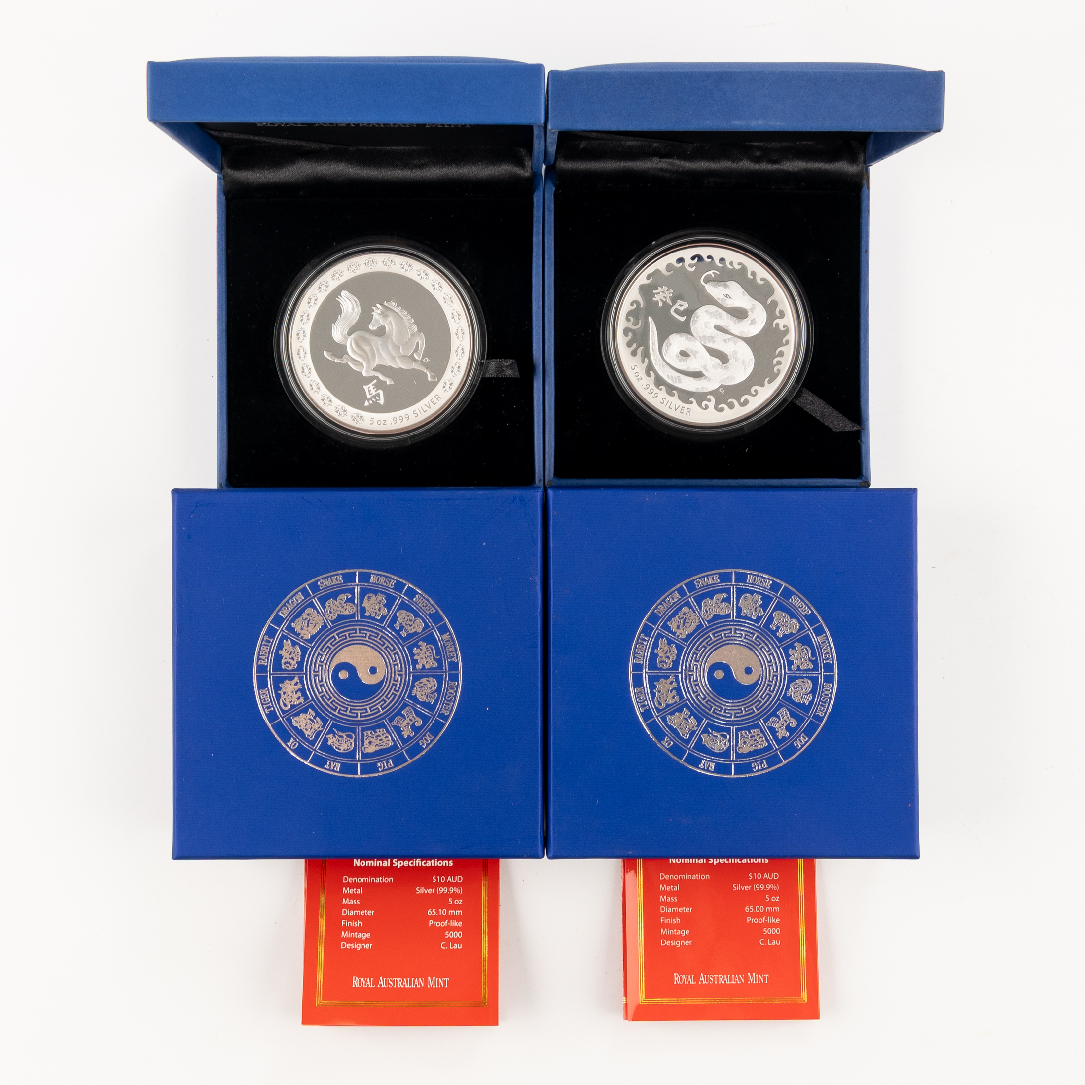 Elizabeth II, RAM, Ten Dollars, UNC