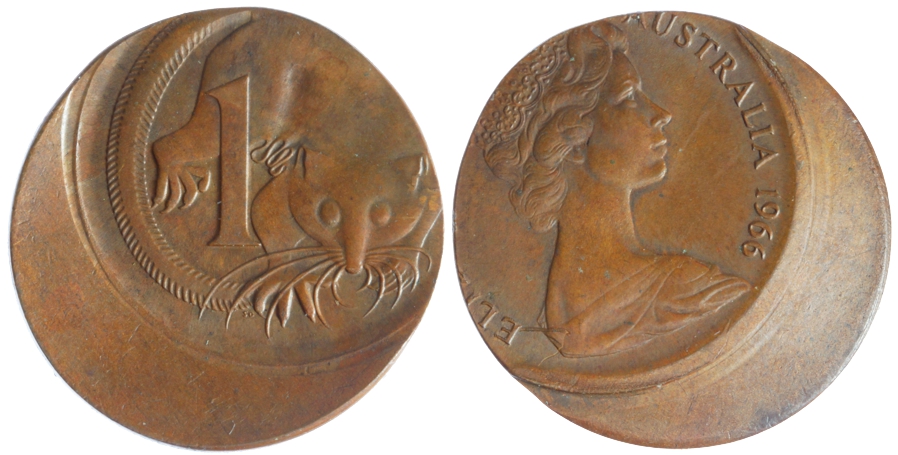 1966 1 Cent