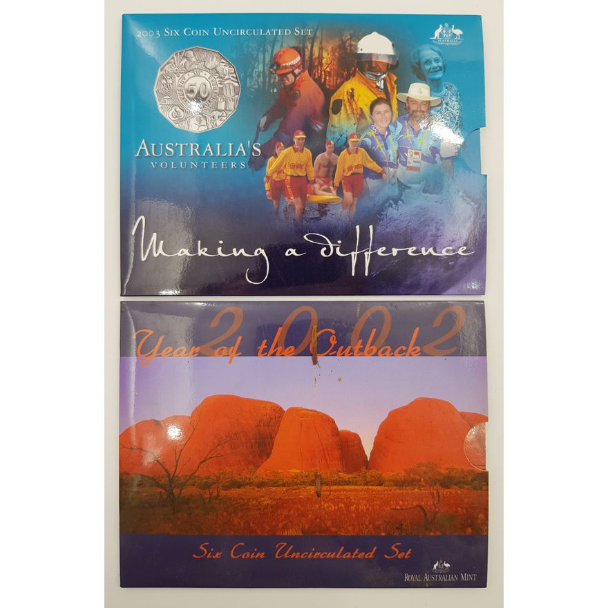 Unc. Coin Sets (x2)