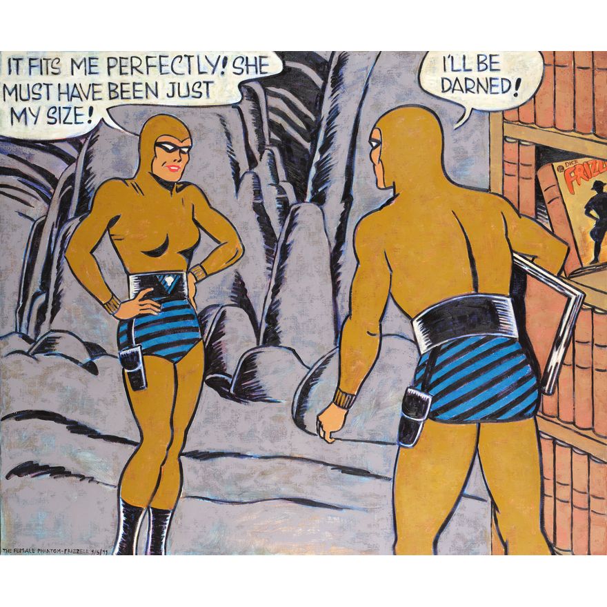 Dick Frizzell 'The Female Phantom'