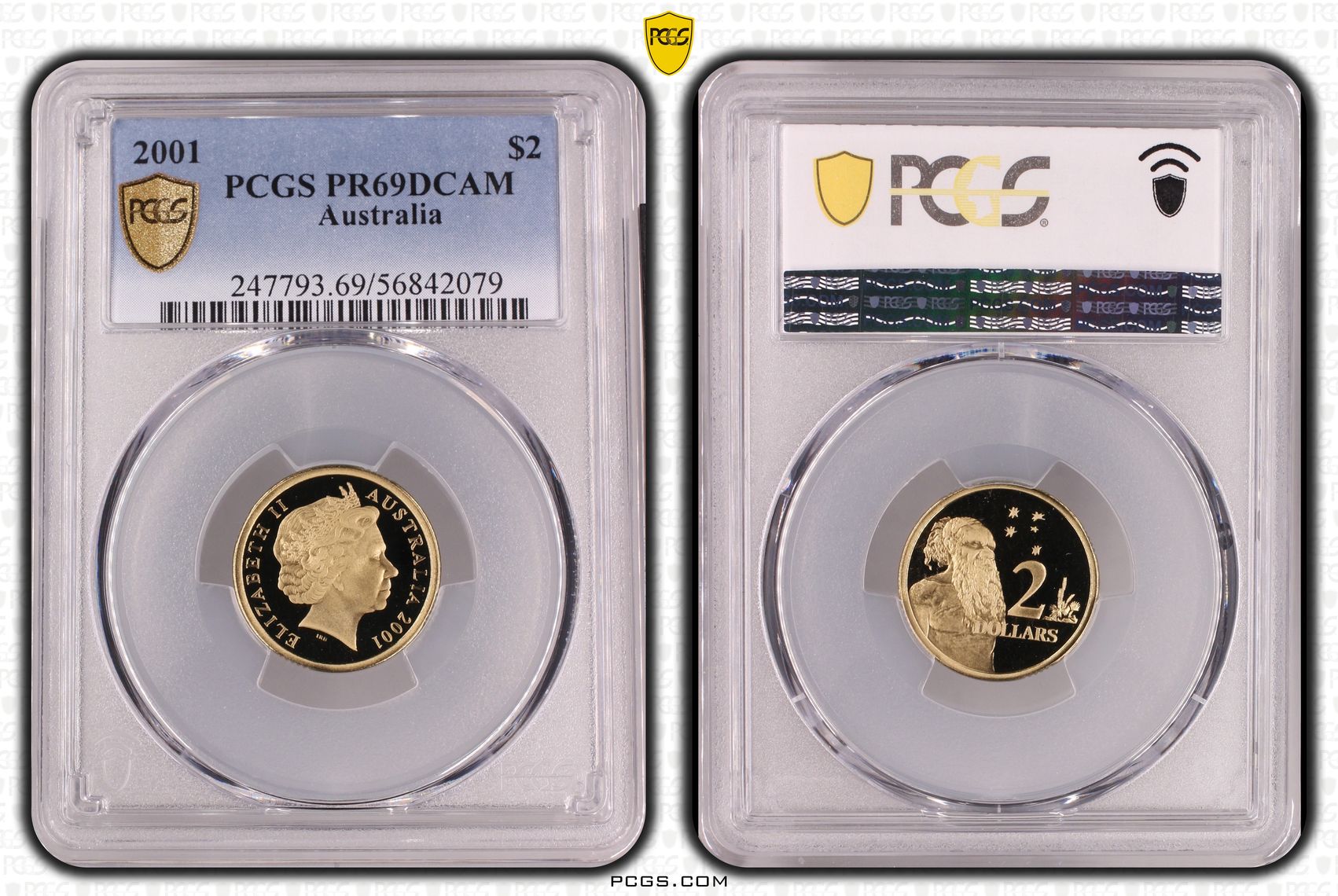 Two Dollar, 2001, PR69DCAM