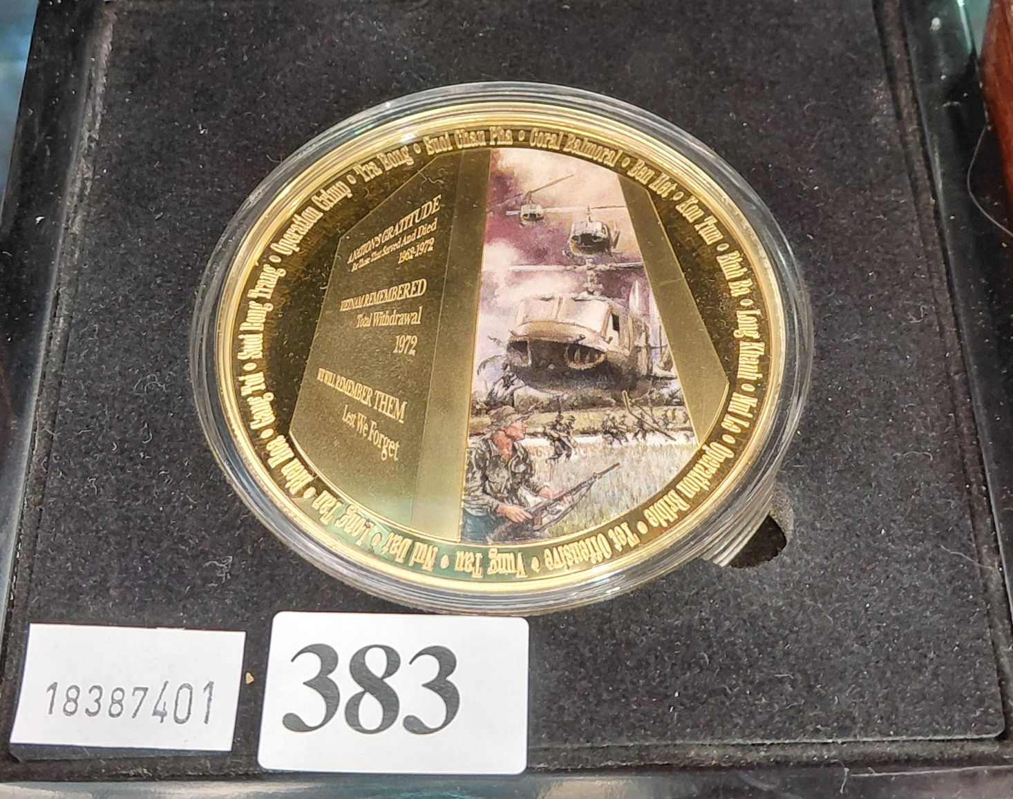 383 · C.1972 COMMEMORATIVE $2 COIN MEDALLION