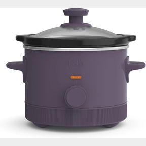 1.5 QUARTS BELLA 1.5 QT SLOW COOKER WITH 3 HEAT MANUAL CONTROL, EVERGOOD CERAMIC NONSTICK COATING, DISHWASHER SAFE STONEWARE POT A