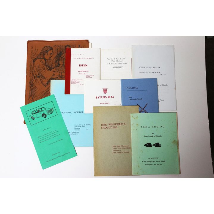 DE MONTALK, GEOFFREY WLADISLAS VAILE POTOCKI - COLLECTION
