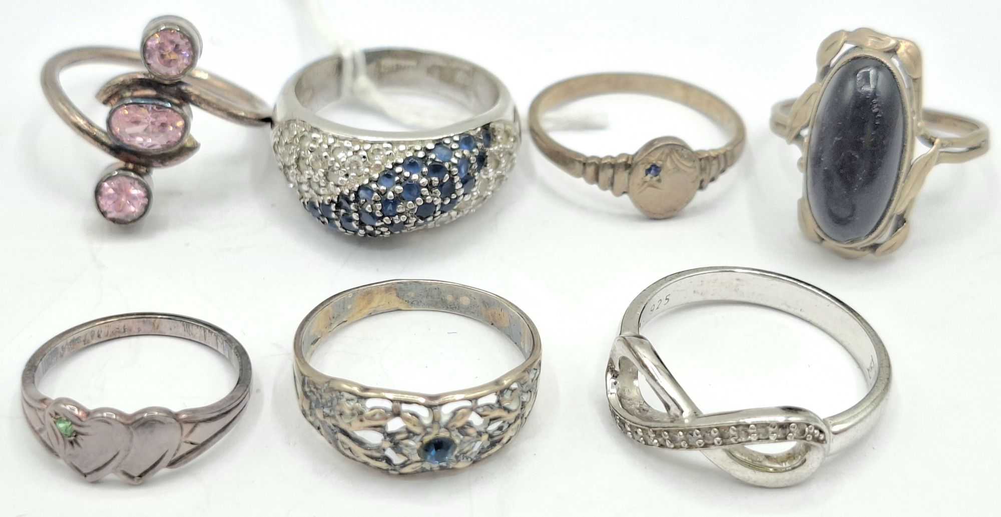 1104 · STERLING SILVER RINGS