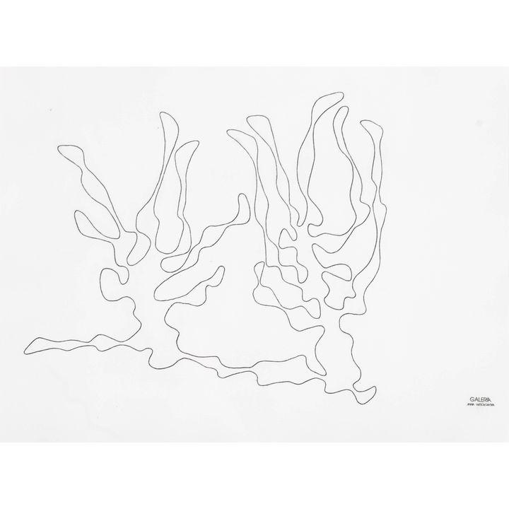 Władysław Strzemiński | Drzewa, z cyklu „Białoruś Zachodnia”, 1939/1985