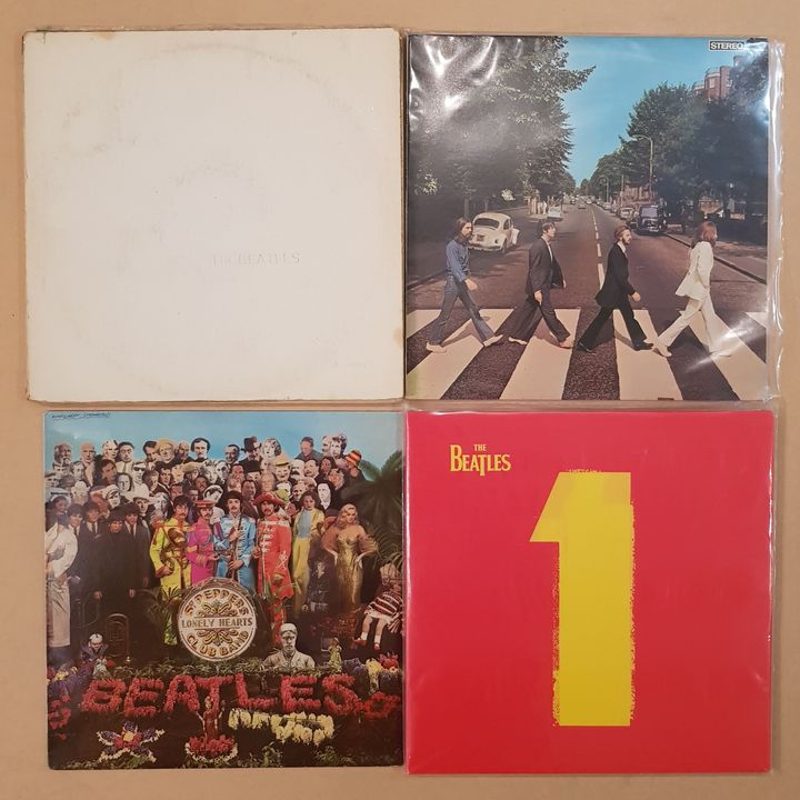 The Beatles Vinyl Records (x4)