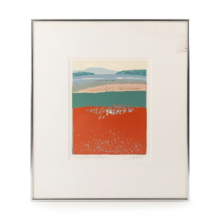 S. Miller, 'Sea Birds & Sand Banks', 1985,