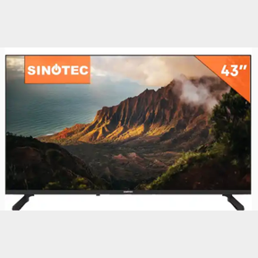 SINOTEC 43 STL-43WG6D FHD DIGITAL LED TV - CRACKED SCREEN