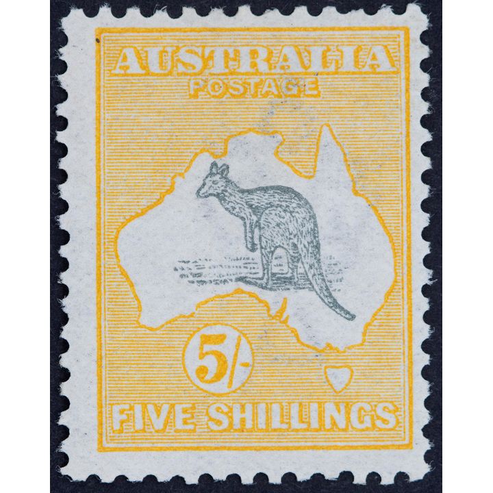 First Watermark, Five Shillings, 1913, Good