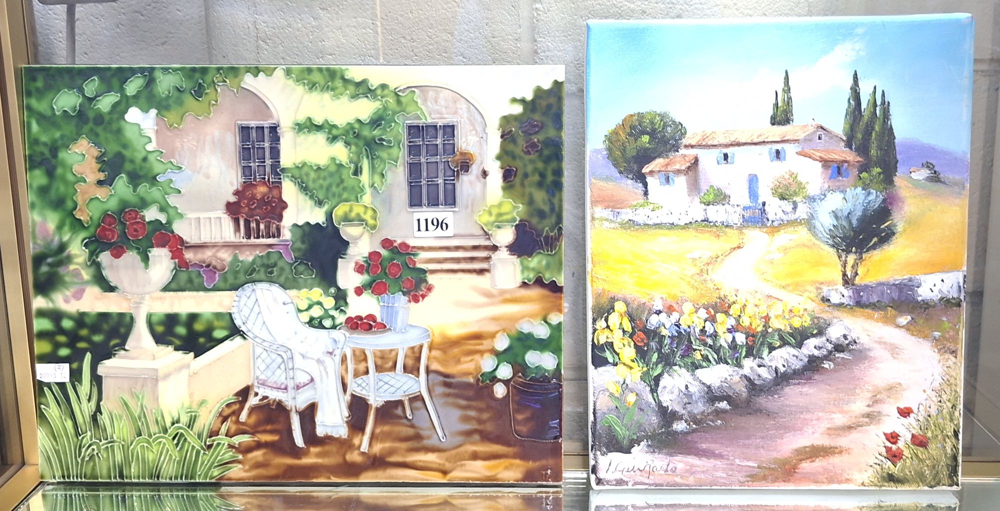 Ceramic Art Panel And Oil Painting