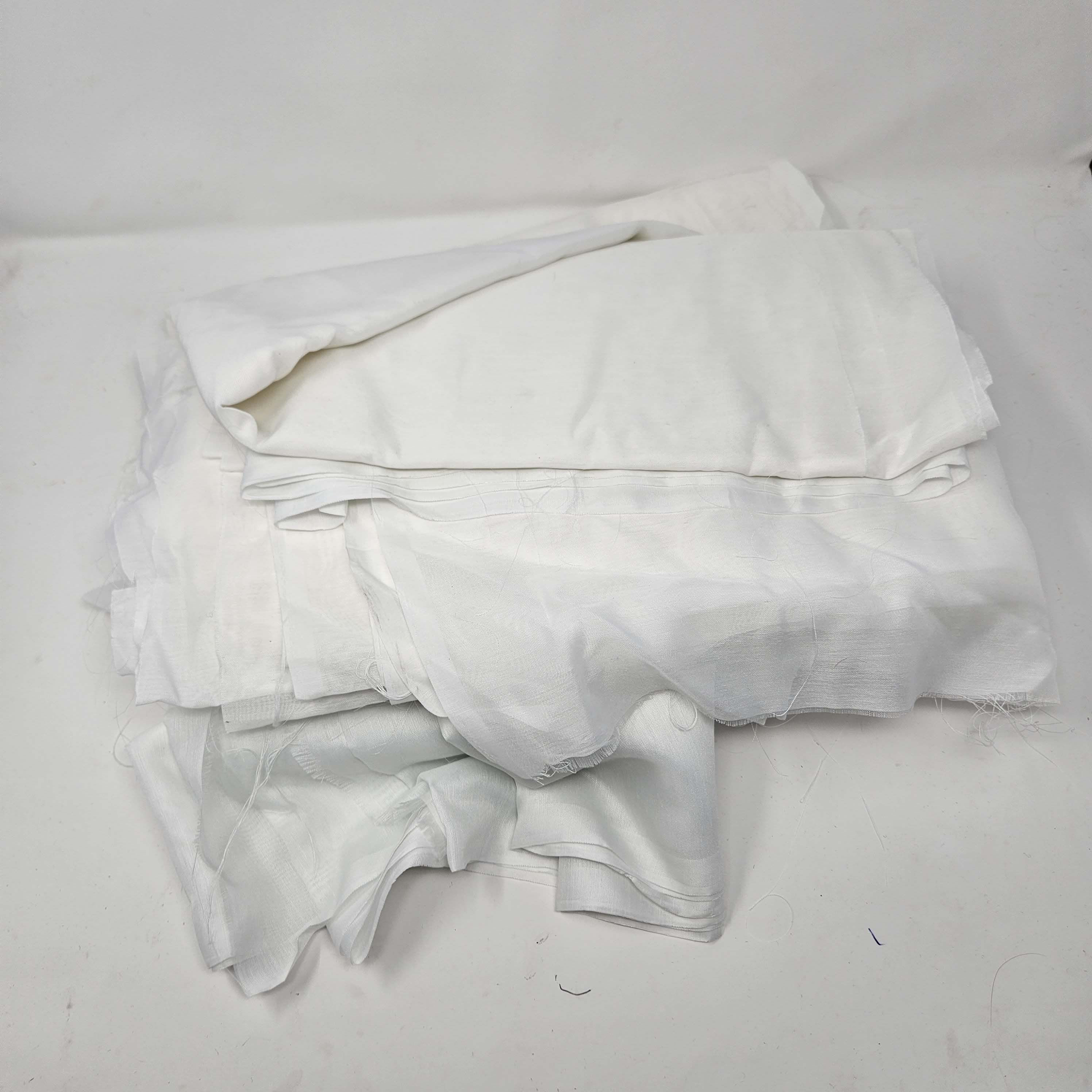 White Fabric Lot  Armstrong Family Estate Services