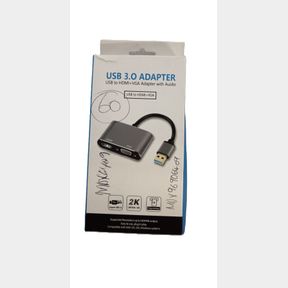 USB 3.0 To VGA HDMI Adapter-5201B - USB 3.0 To VGA HDMI Adapter-5201B