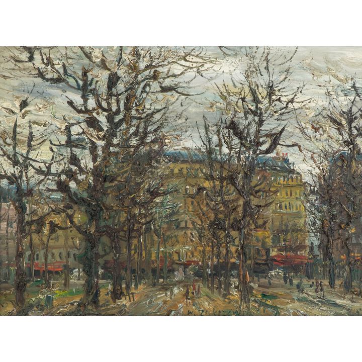 Włodzimierz Zakrzewski | Pejzaż miejski, 1975 r.