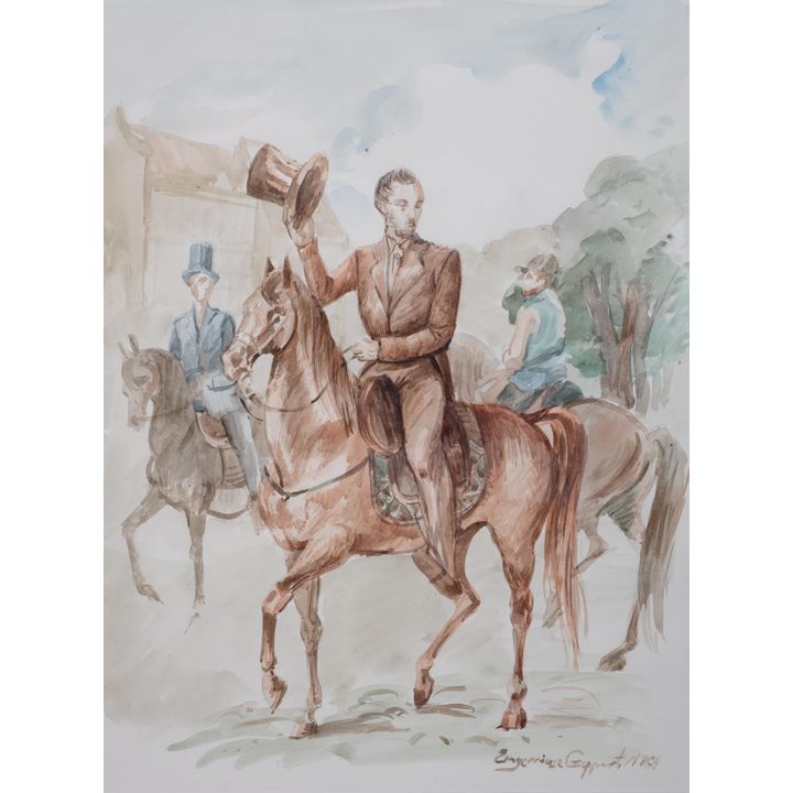 Eugeniusz Geppert | Jeździec, 1964 r.