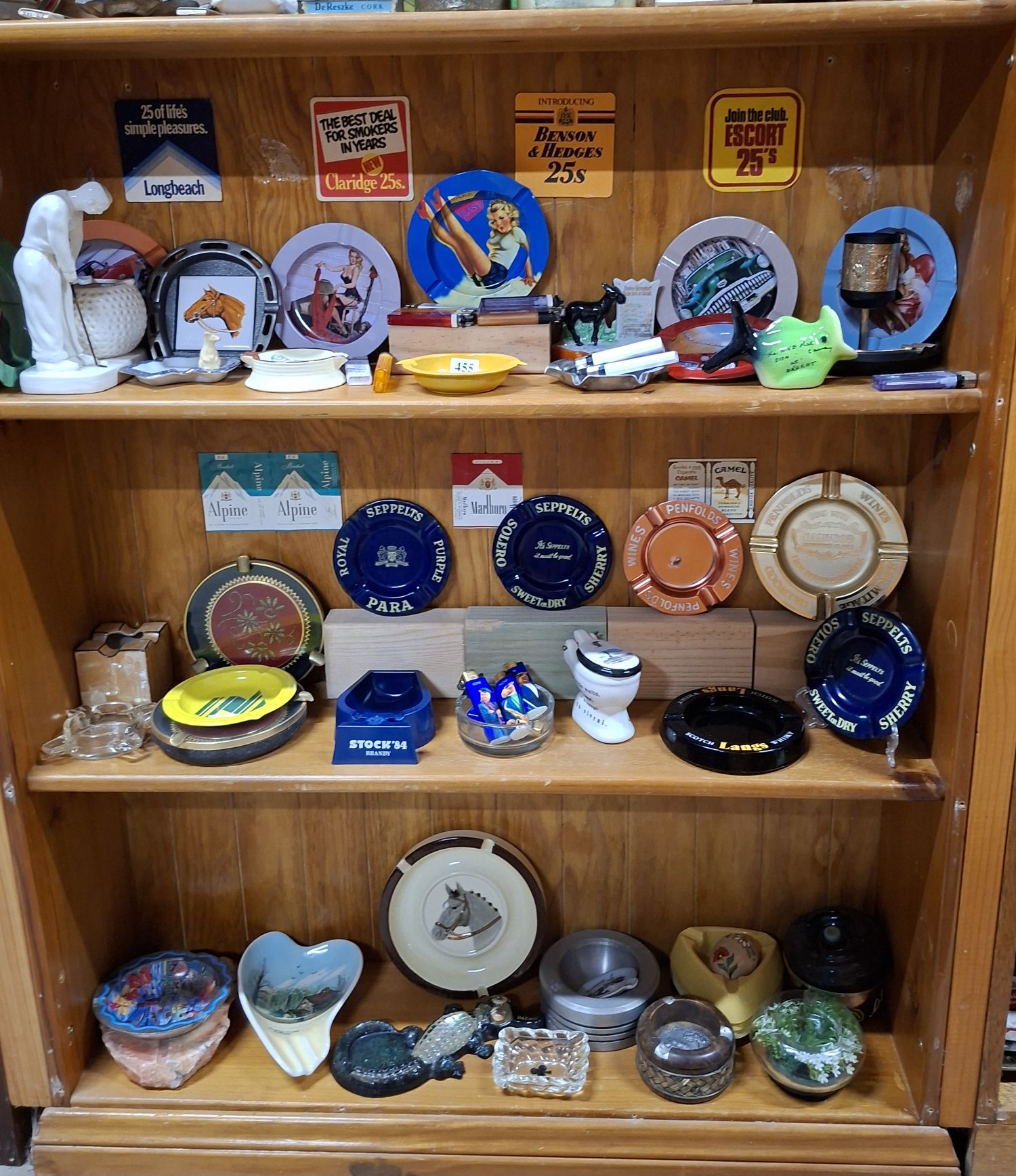 Collection Of Vintage Ashtrays
