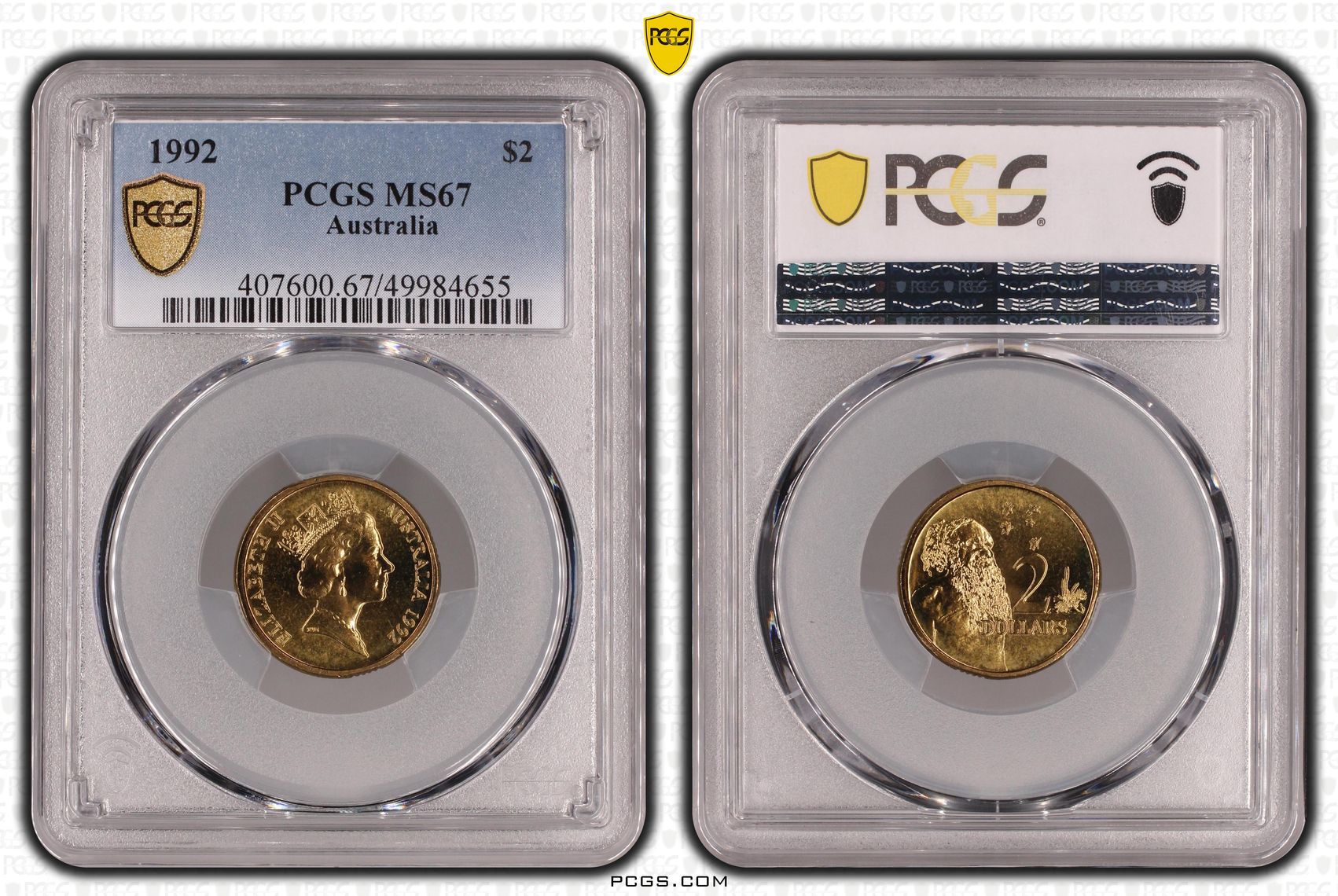359 · Two Dollar, 1992, PCGS MS67