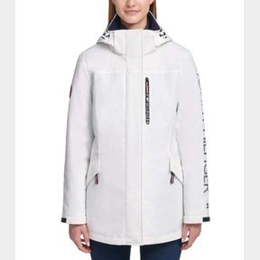 TOMMY HILFIGER WOMEN'S 3 IN 1 SYSTEMS JACKET WHITE SZ SM