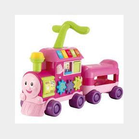 Winfun - Walker Ride-on Learning Train - Pink --51459/4847 B2 (S1)