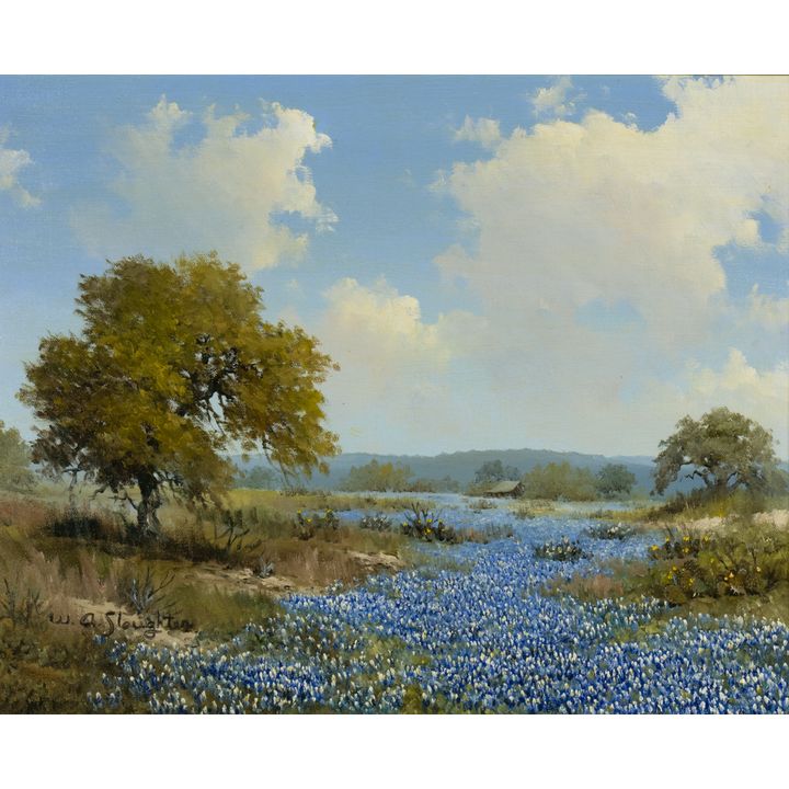 William A. Slaughter (1923-2003), (Untitled) Blue Bonnets