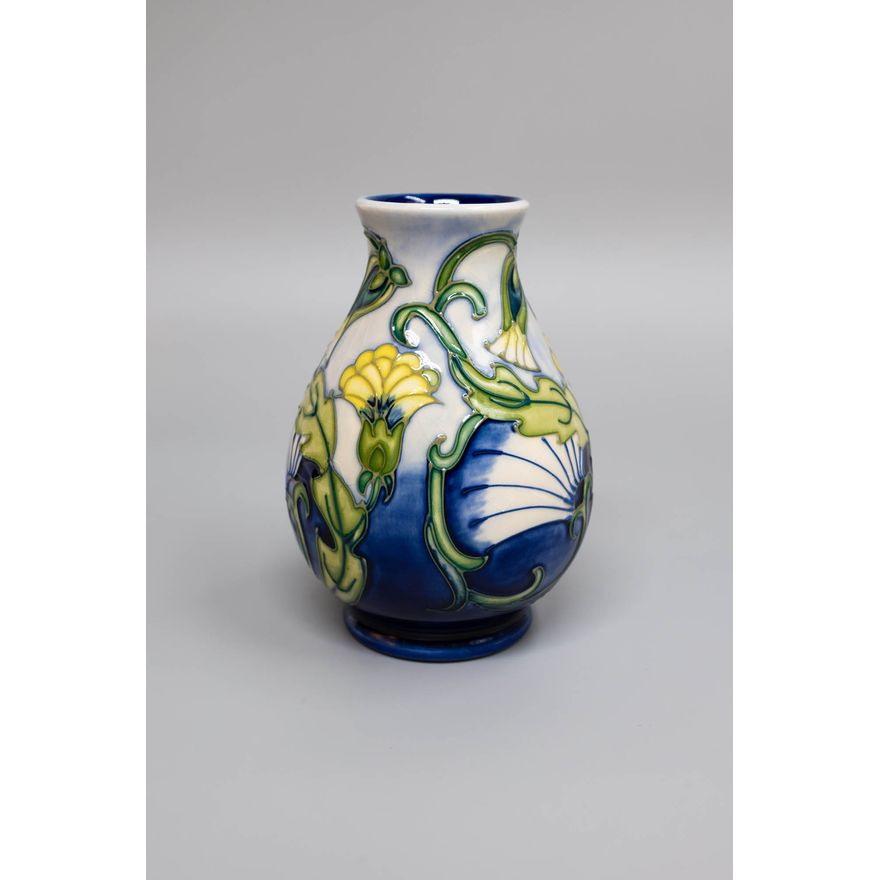 Rachel Bishop for Moorcroft - Pear-shaped vase