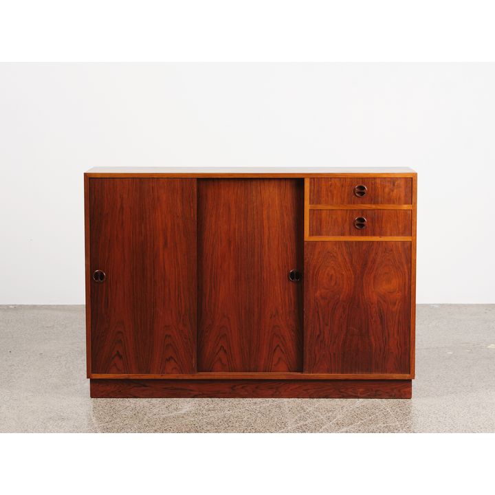 A 1960s rosewood sideboard