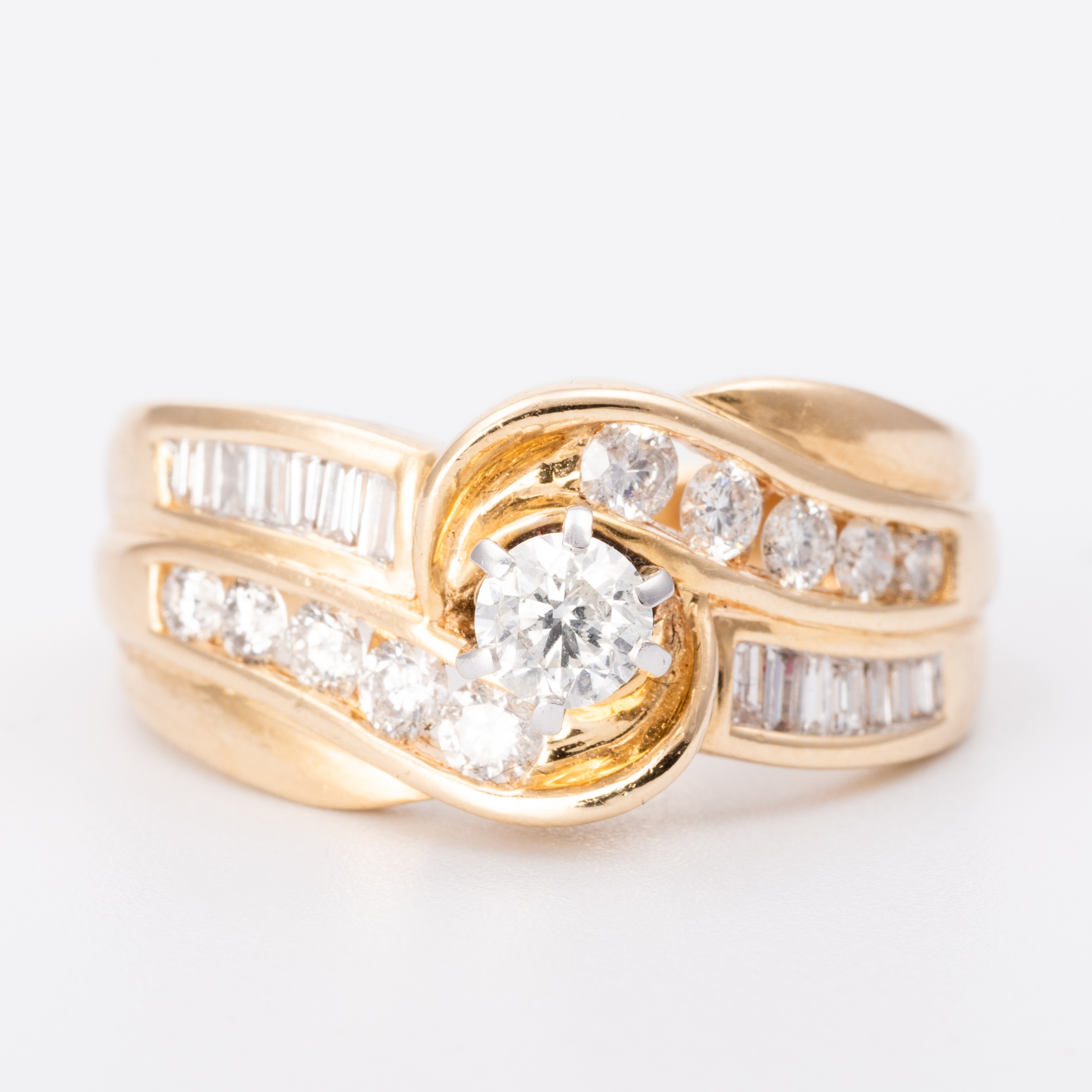1.00ct Diamond Ring 14ct Gold