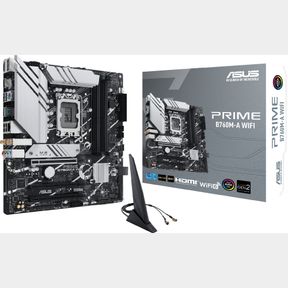 ASUS PRIME B760M A WIFI Intel B760 (LGA 1700) mATX mortheboard |