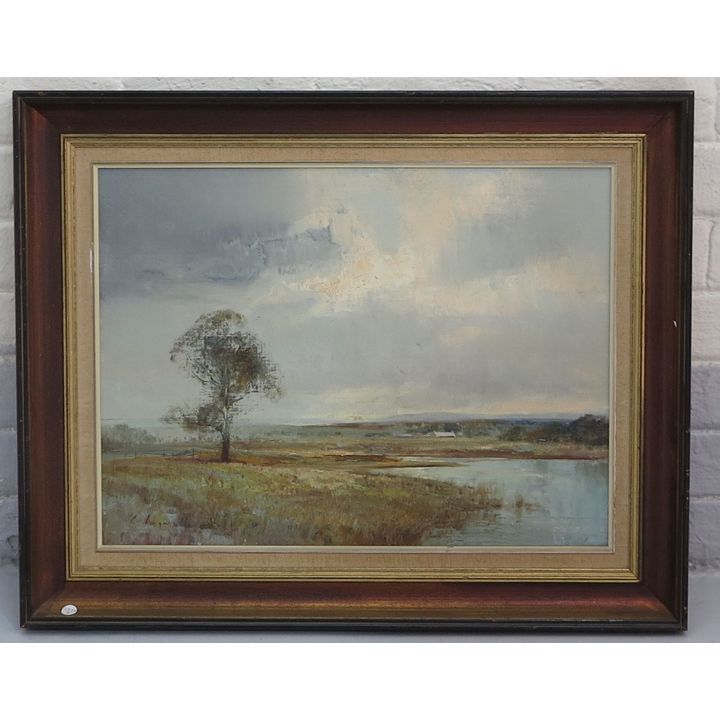CHRIS TUGWELL - OIL ON BOARD