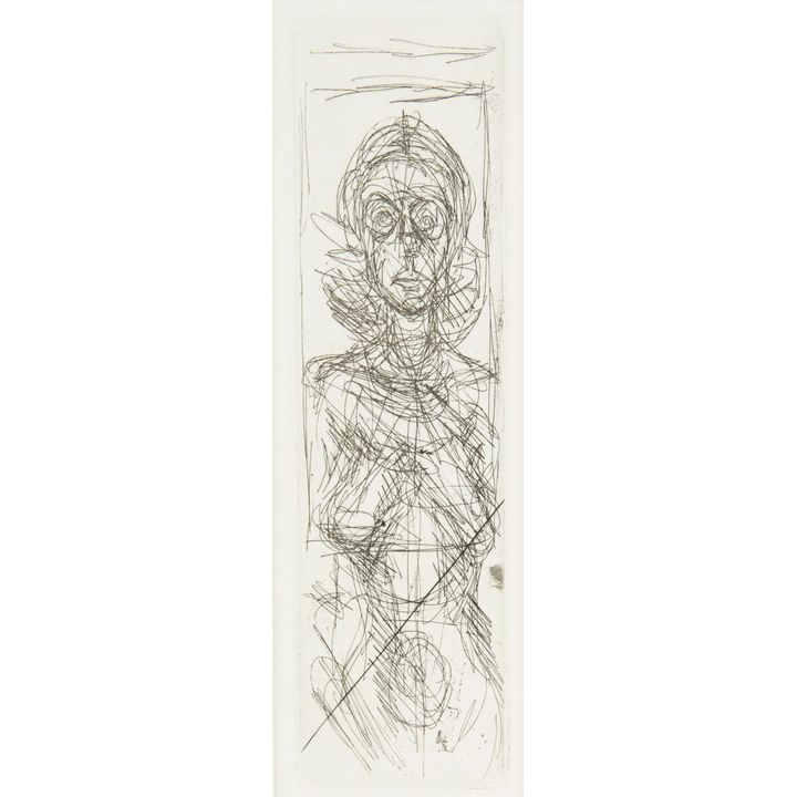 Alberto Giacometti | Annette de face, 1956