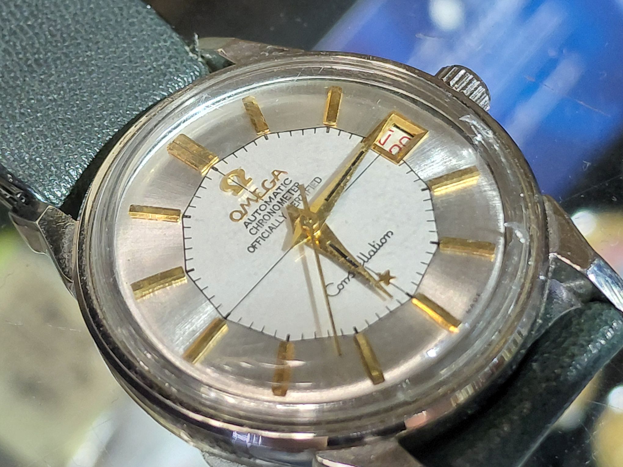 OMEGA CONSTELLATION REPRODUCTION WRIST WATCH