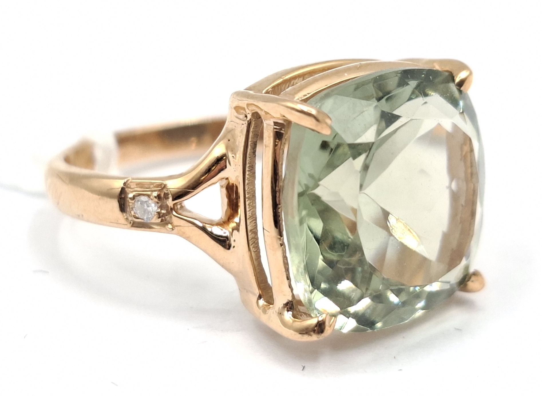 1082 · ROSE GOLD PLATED COCKTAIL RING