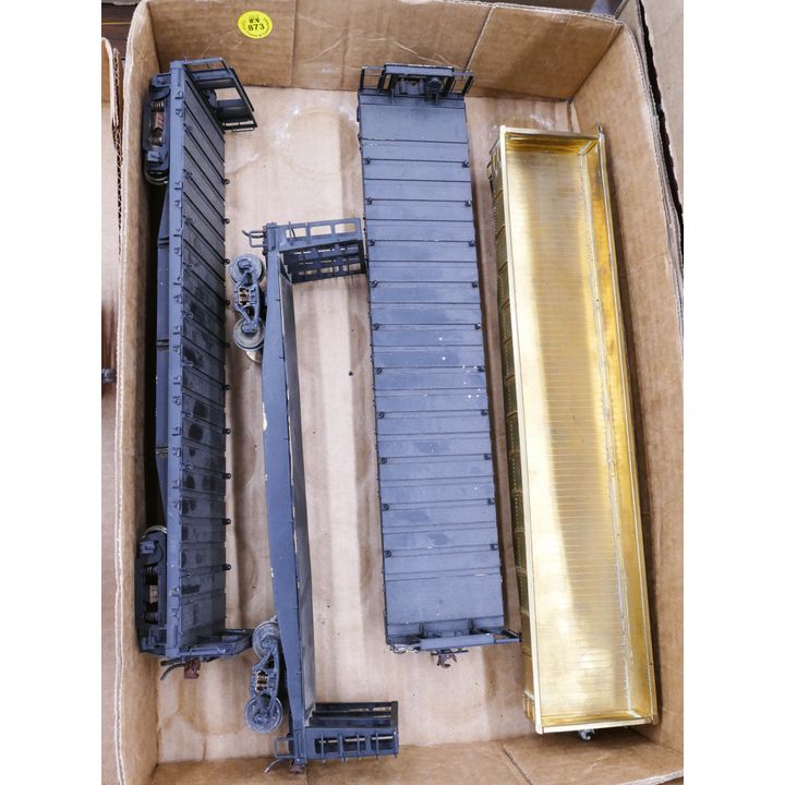 Box Brass Flat Cars
