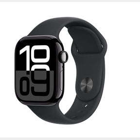 APPLE WATCH SERIES 10 GPS ALUMINIUM CASE (42MM) WITH SPORT BAND - S/M - SILVER -