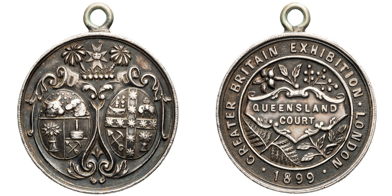 Great Britain, Greater Britain Exhibition - Queensland Court, 1899, EF
