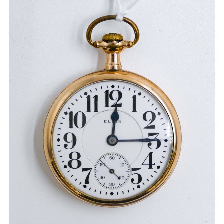 Elgin B.W. Raymond 19J Pocket Watch 49mm