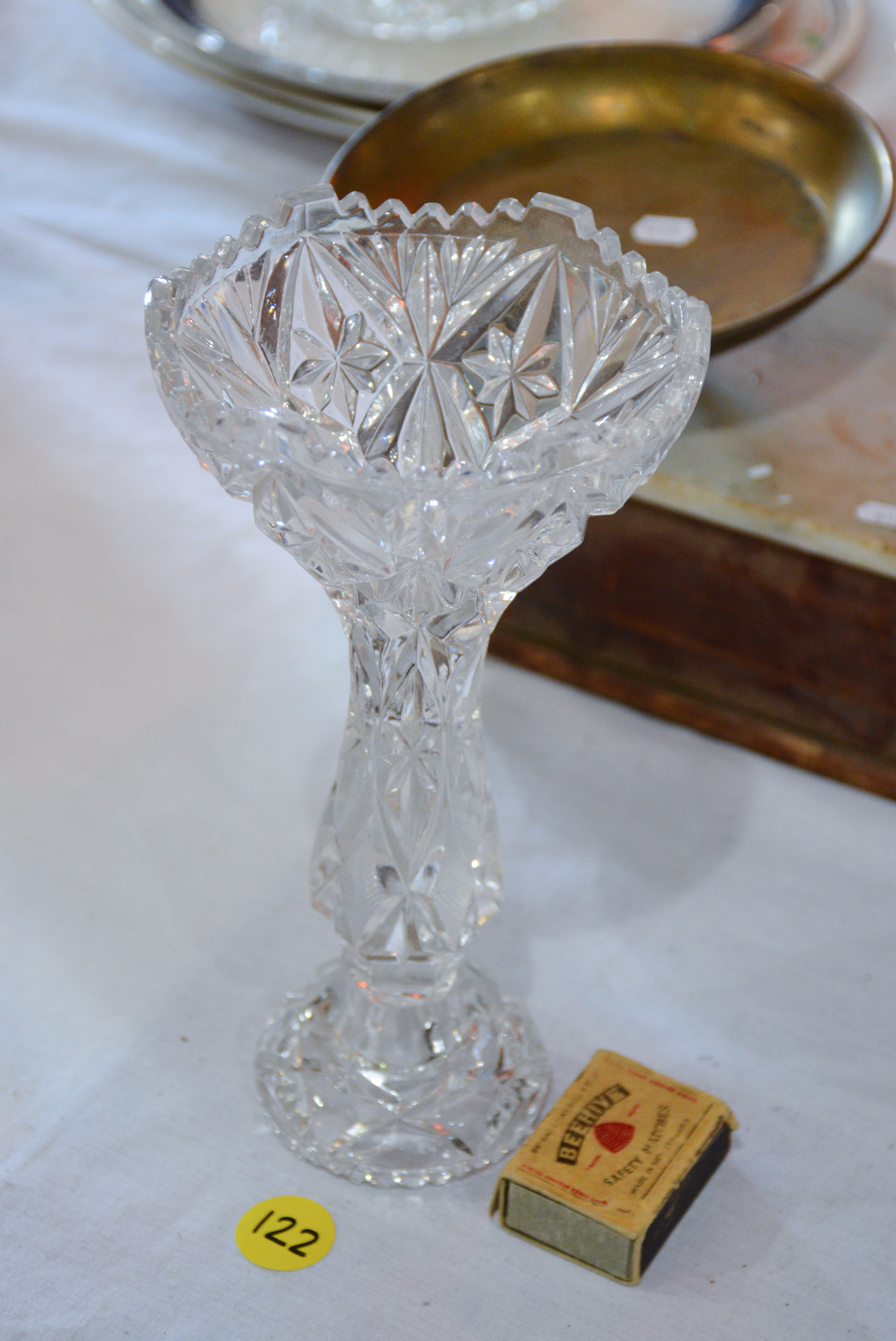 Crystal Vase — sold at auction in New Zealand for $20