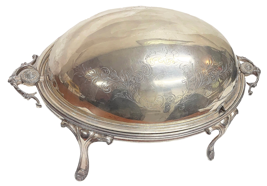 High Quality Silver Plate Warming Dish