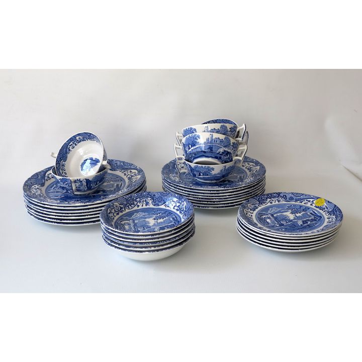 SPODE ITALIAN PART DINNER SERVICE, 33 piece