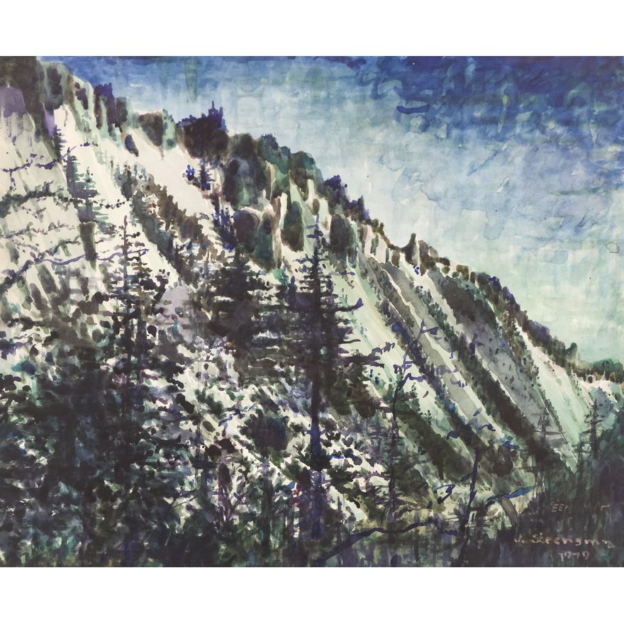 Jay Steensma ''The Ridge'' (Stevens Pass Landscape)