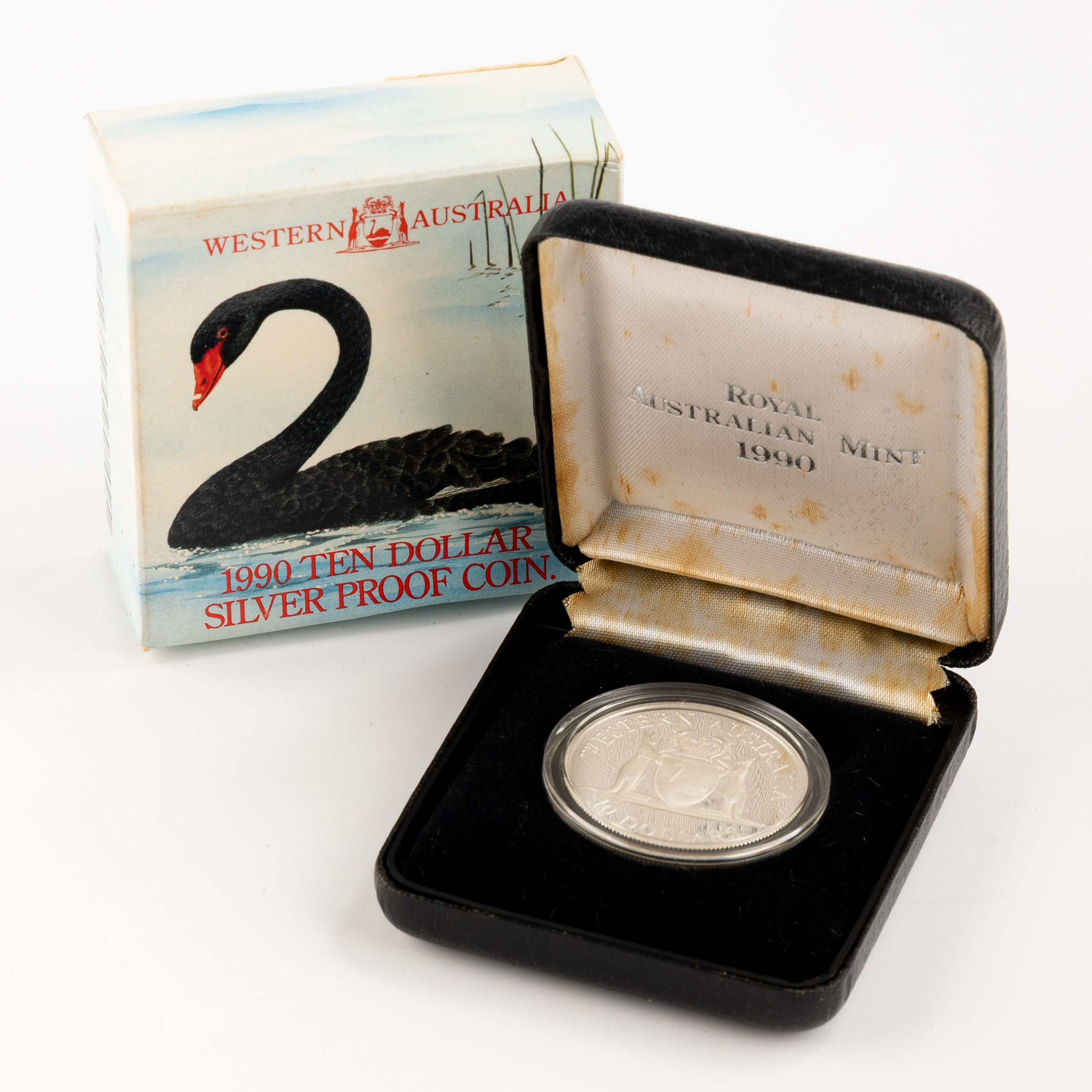 Elizabeth II, State Series - WA, Ten Dollars, 1990, FDC